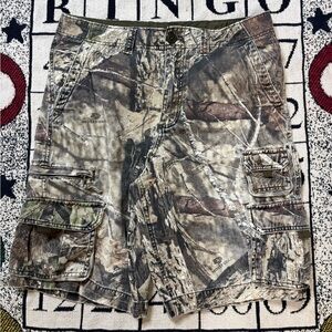 Faded Glory Camo Cargo Shorts Size 32 Waist Streetwear